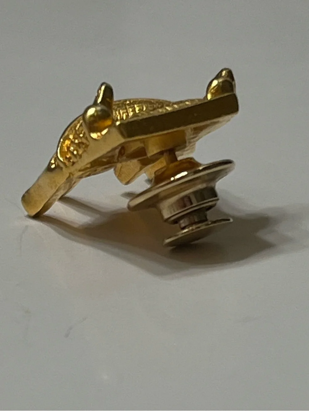 Vintage Karl Lagerfeld Gold-tone Louis XVI Chair Brooch signed